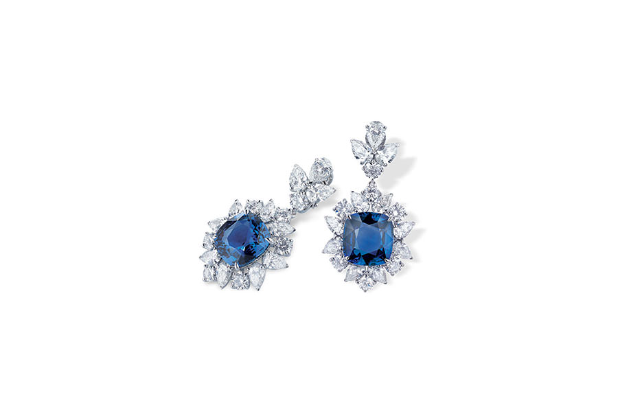 Ceylon Blue Azure Earrings