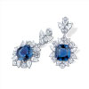 Ceylon Blue Azure Earrings