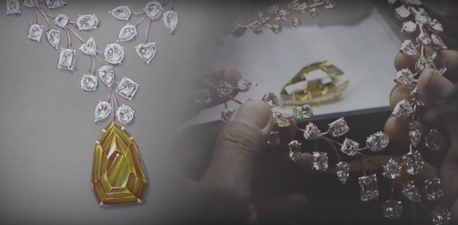 MOUAWAD - The L'Incomparable Diamond Necklace video