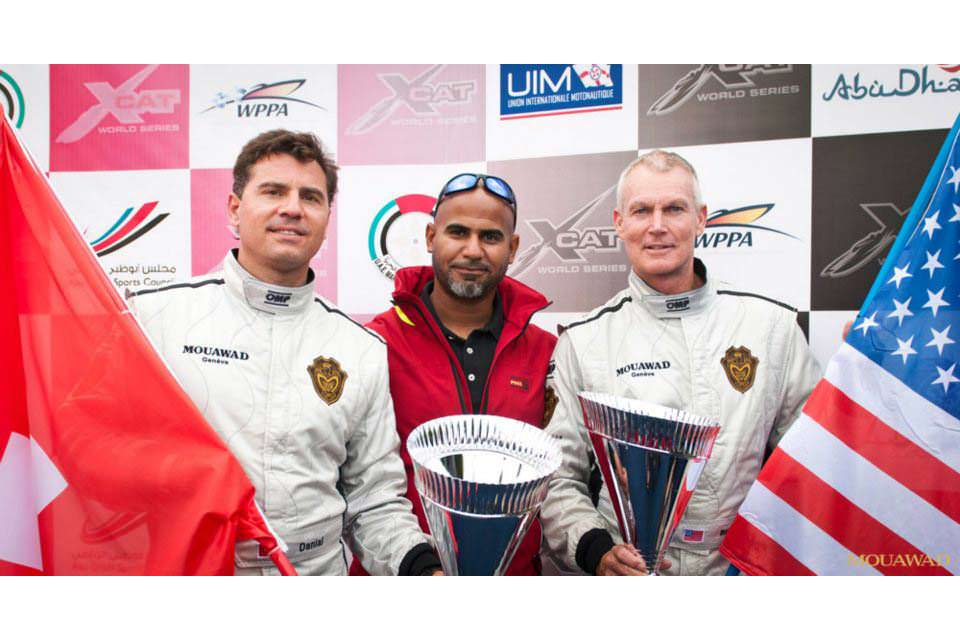 Mouawad at the XCAT World Series Powerboat Racing
