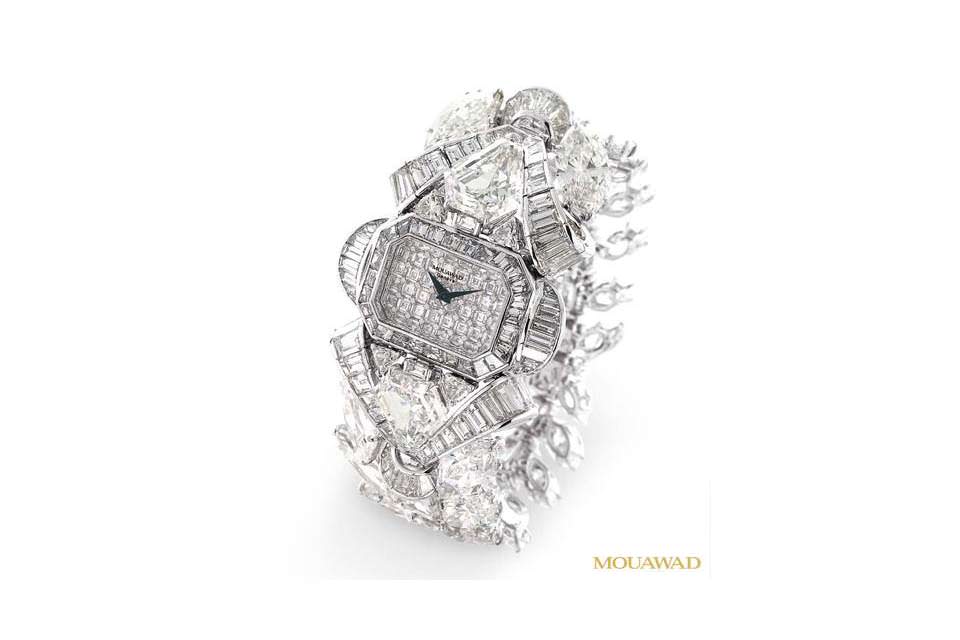 Mouawad's Snow White Princess Diamond Watch Bags Top Award