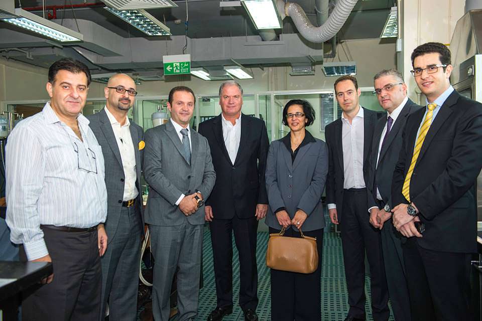 Mouawad honored by visit from De Beers Executives