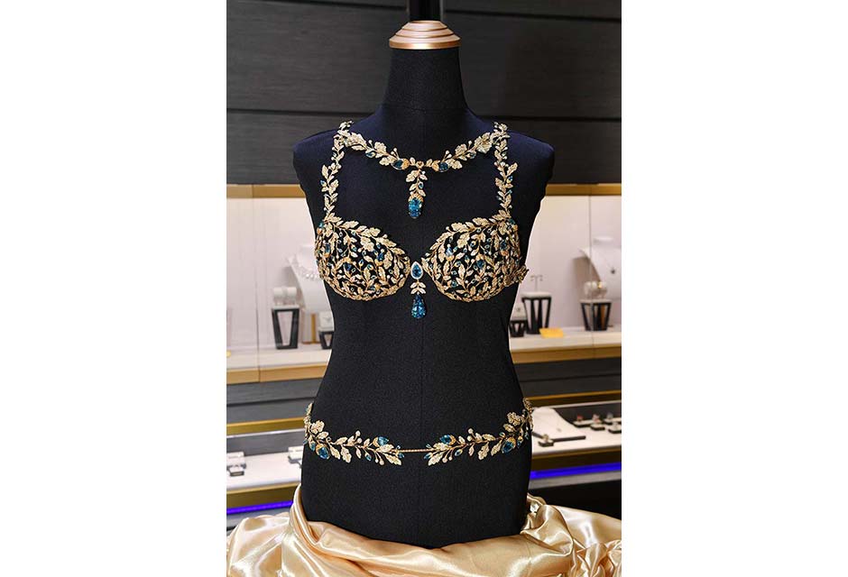 The Champagne Nights Fantasy Bra by Mouawad Lands in Beirut