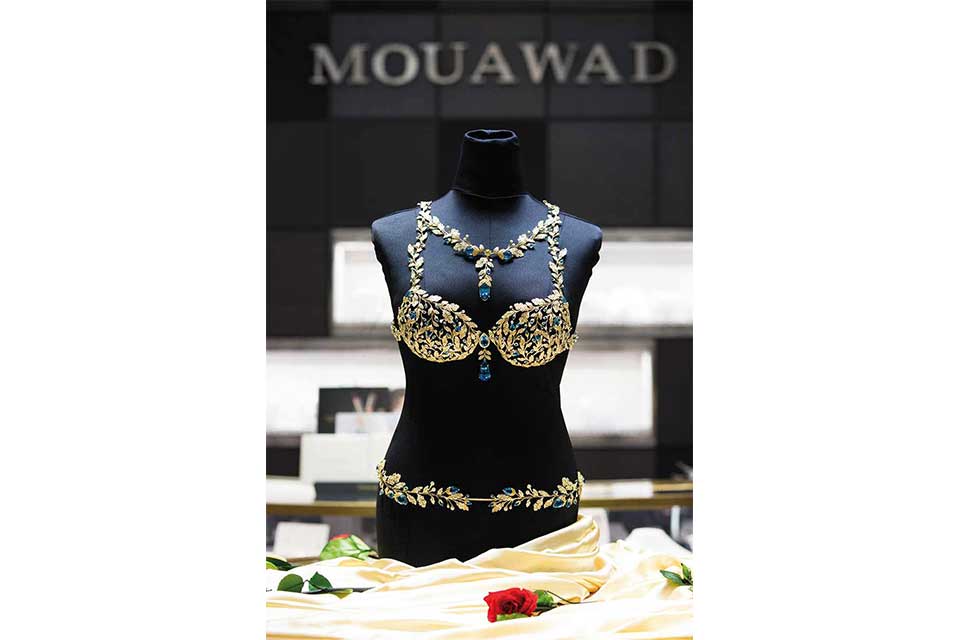 The Champagne Nights Fantasy Bra by Mouawad Lands in Geneva